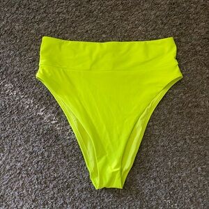 Aerie Yellow Bikini Classic Swim